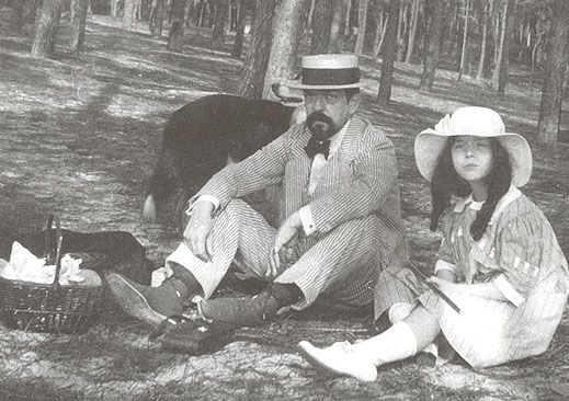Debussy20and20daughter20picnicing